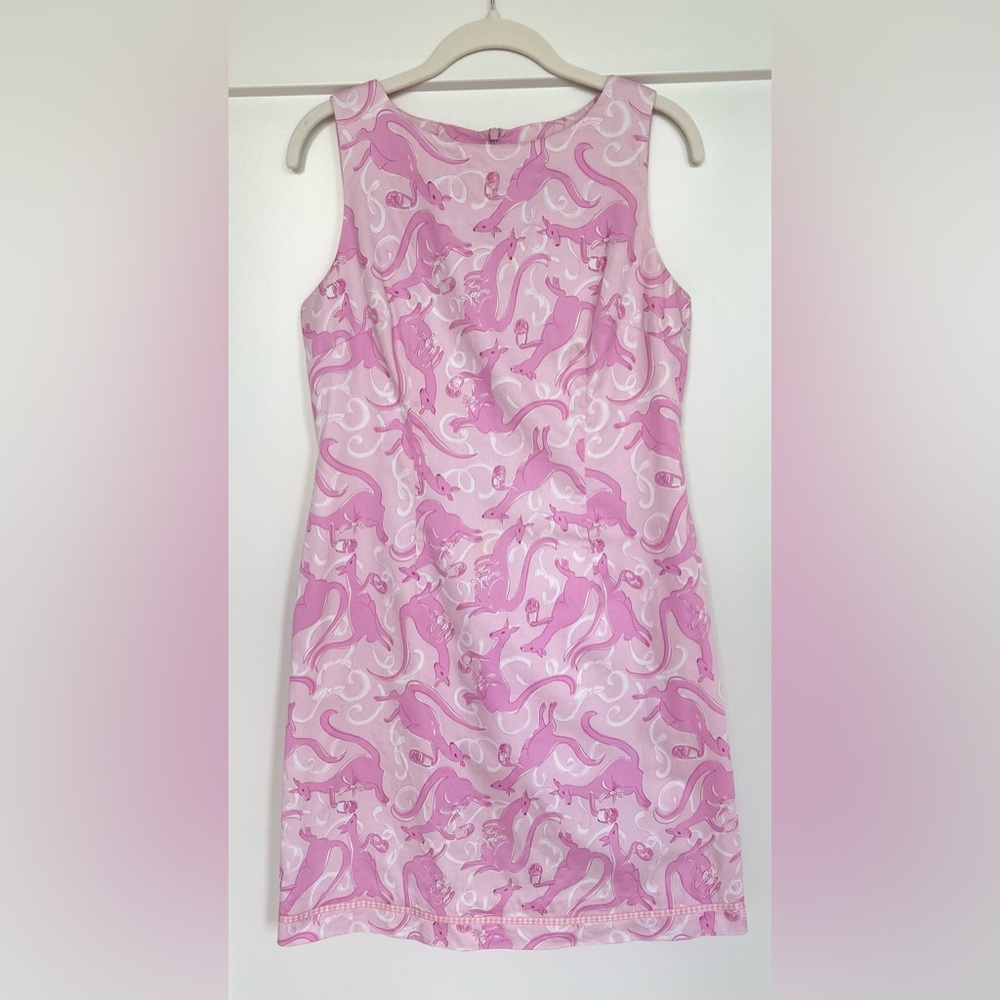 Vintage! Lilly Pulitzer Kangaroo Shift Dress